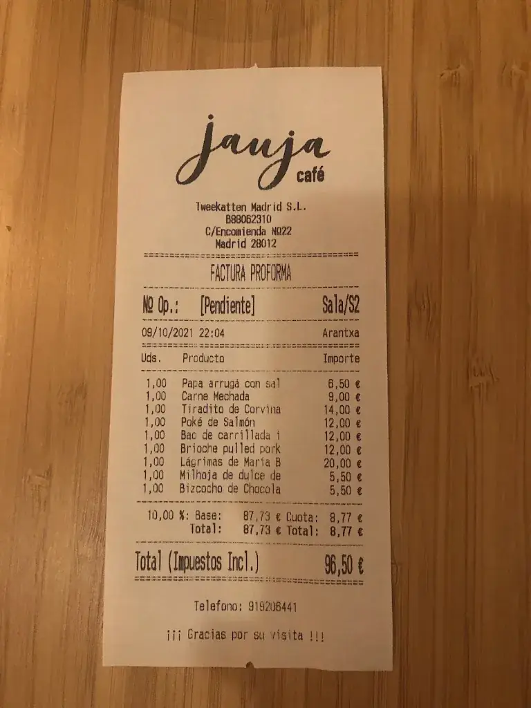 Amir Teig_Jauja Madrid_Rust_review