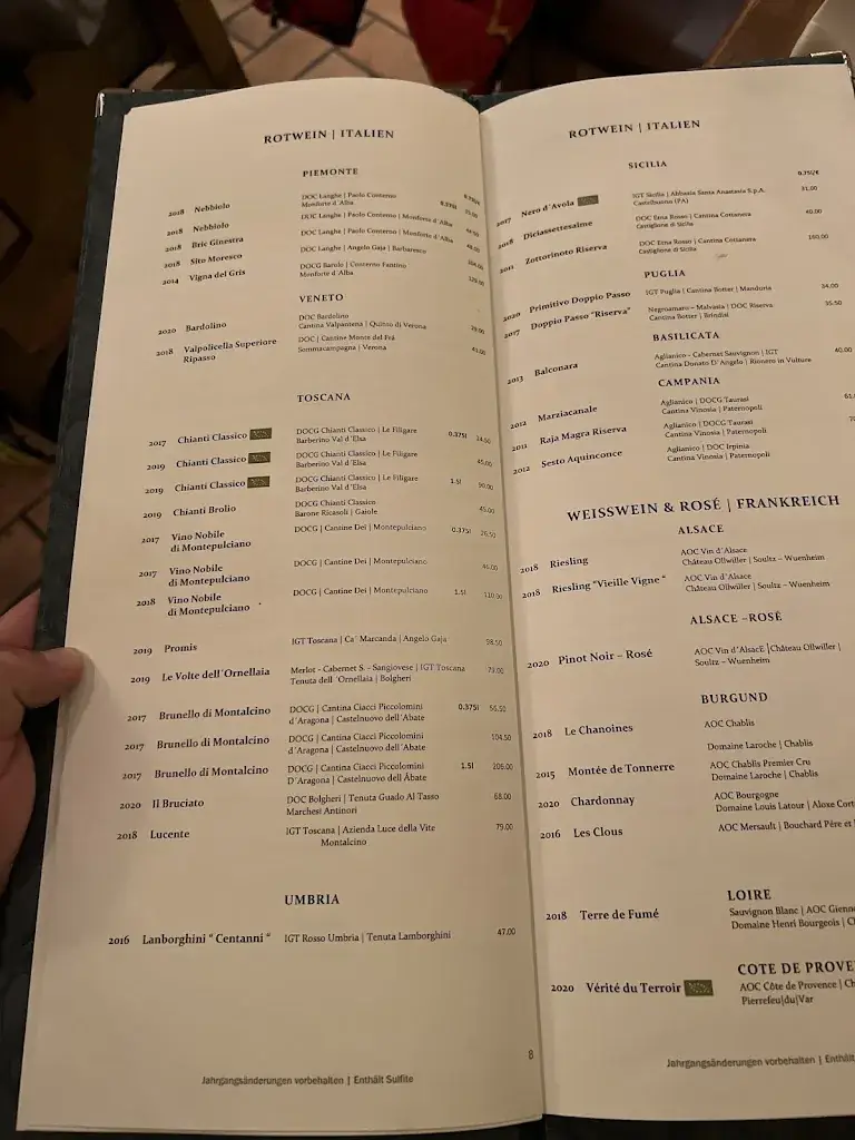 Menu_Restaurant „Antica Roma“_Rust_image_3