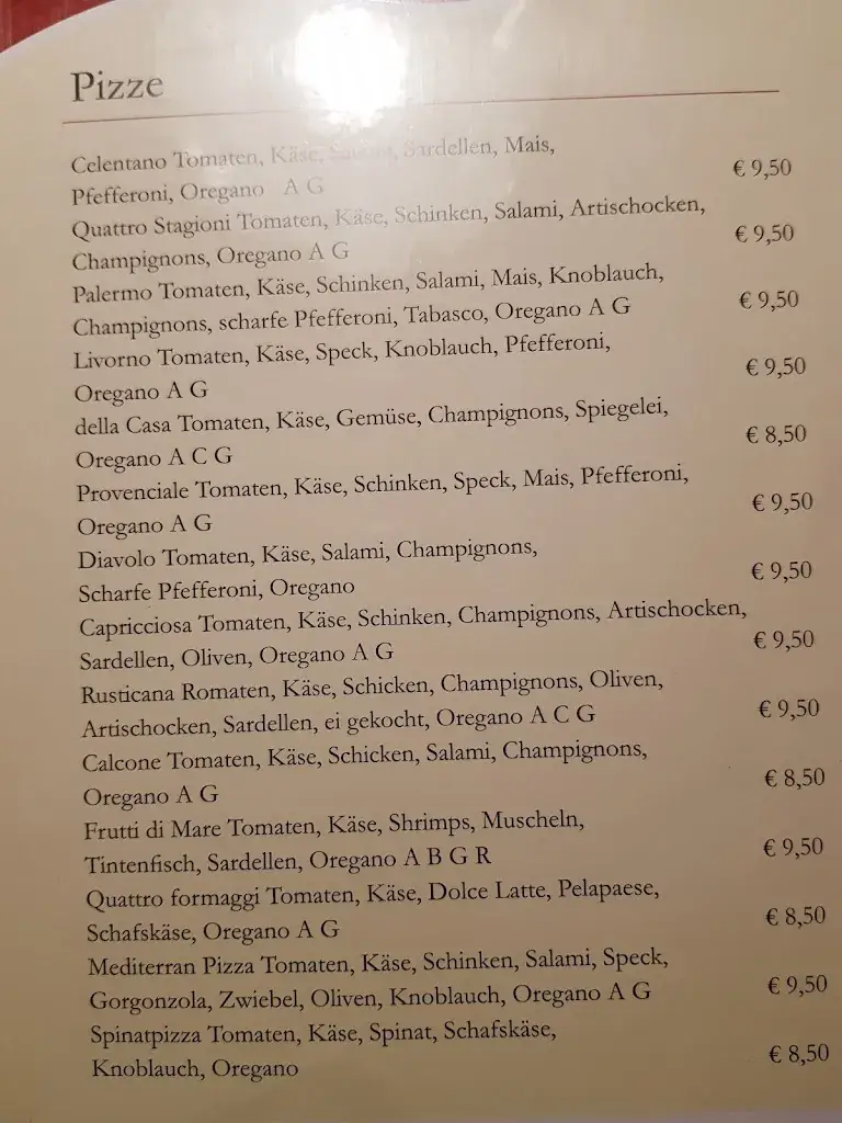 Menü_Restaurant Pizzeria Mediterran_Sankt Stefan ob Stainz_Bild_2