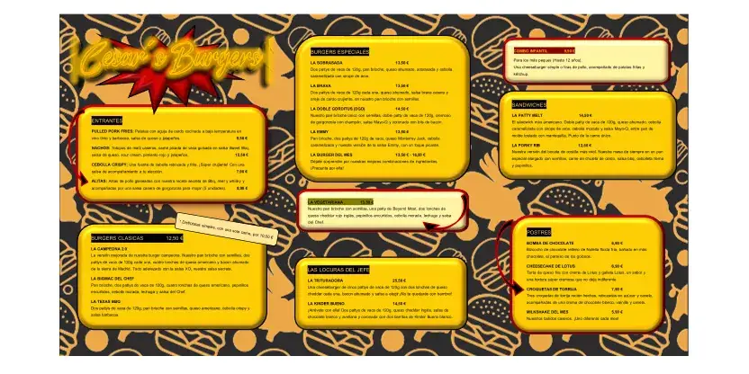 Menu_Cesar's burguer_Schachen bei Vorau_image_2