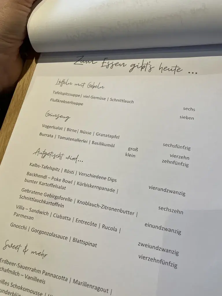 Menu_Restaurant Tafelspitz_Schladming_immagine_1