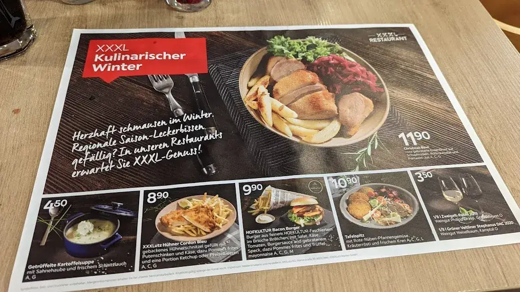 Menu_XXXLutz Restaurant Unterwart_Unterwart_image_1