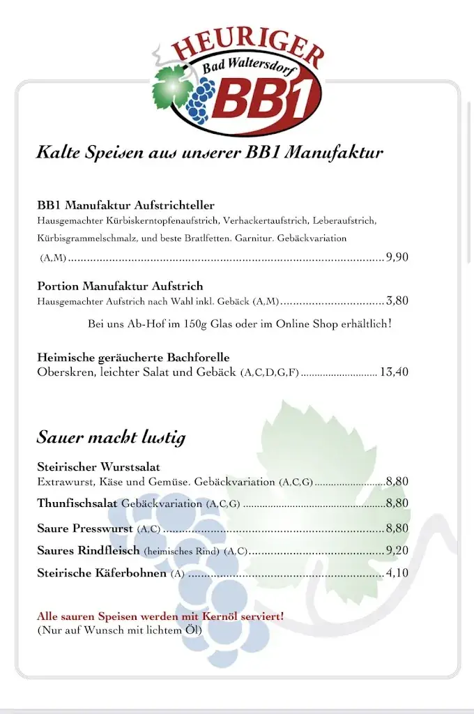 Menu_BB1 Heuriger und Restaurant Bad Waltersdorf_Sebersdorf_image_3