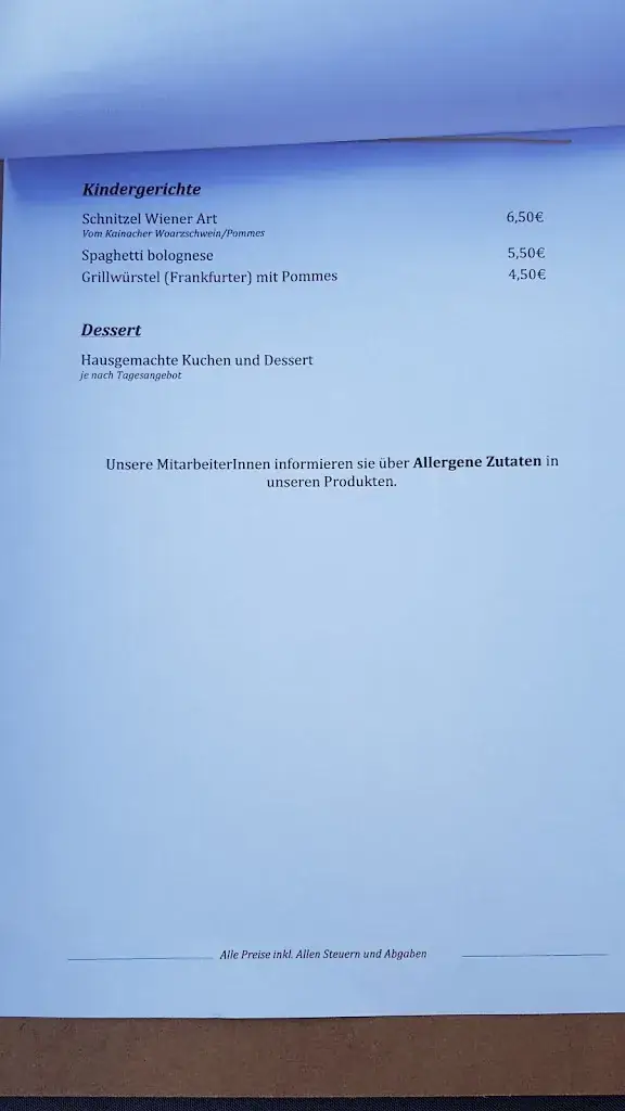 Menu_Zwatricks Restaurant - Café - Wein_Soboth_immagine_3