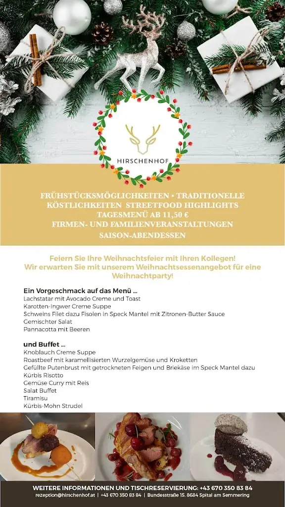 Menu_Hirschenhof Restaurant_Spital am Semmering_image_2