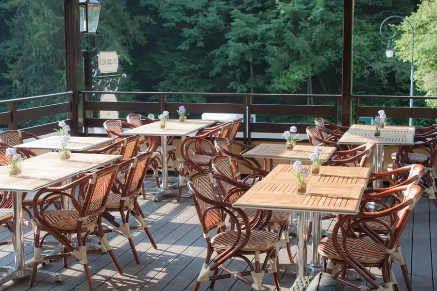 L'Auberge de l'Abbaye restaurant à Stambach