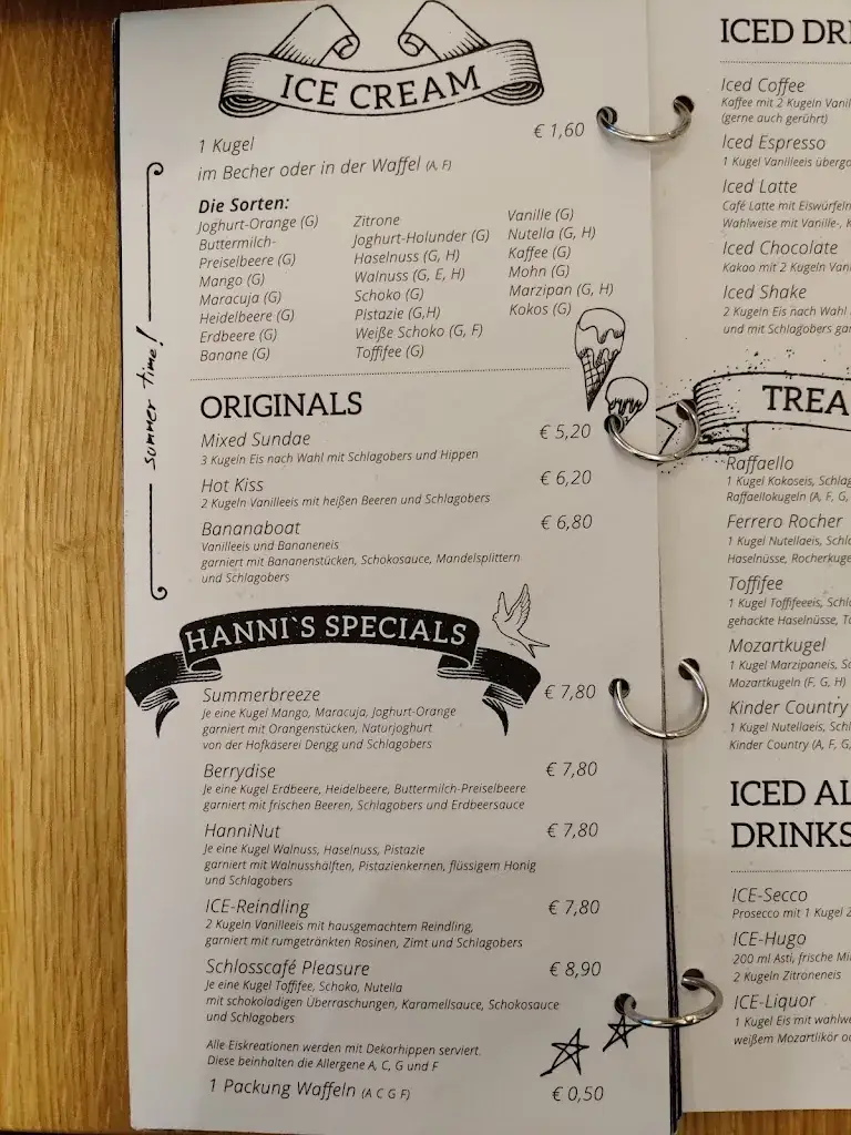 Menu_Schlosscafé Teufenbach_Teufenbach_immagine_2