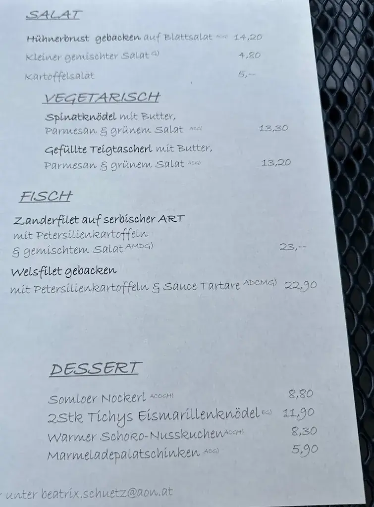 Menu_Restaurant Schütz_Weiden am See_image_1