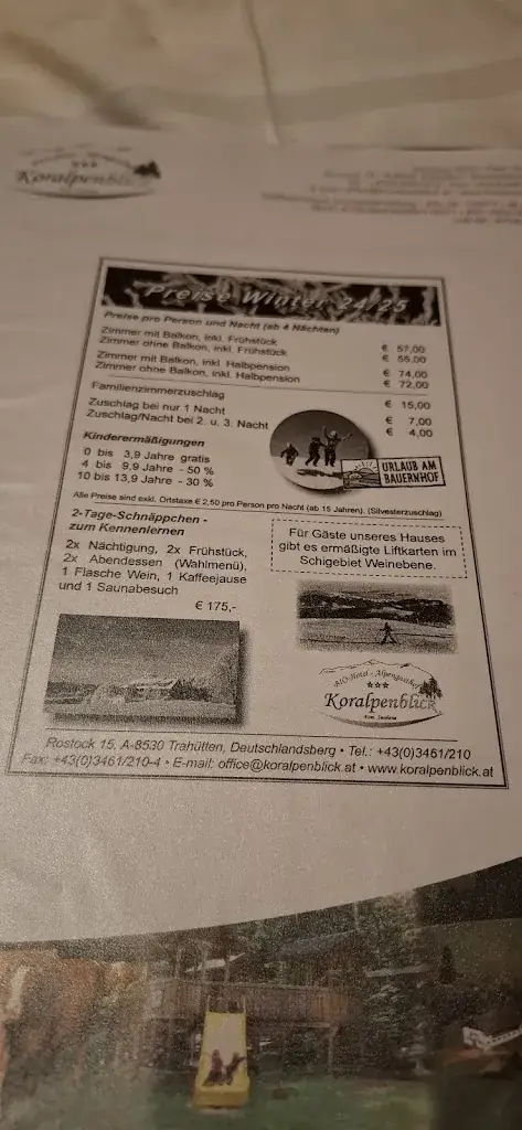 Menu_Bio - Hotel - Alpengasthof Koralpenblick_Trahütten_image_3