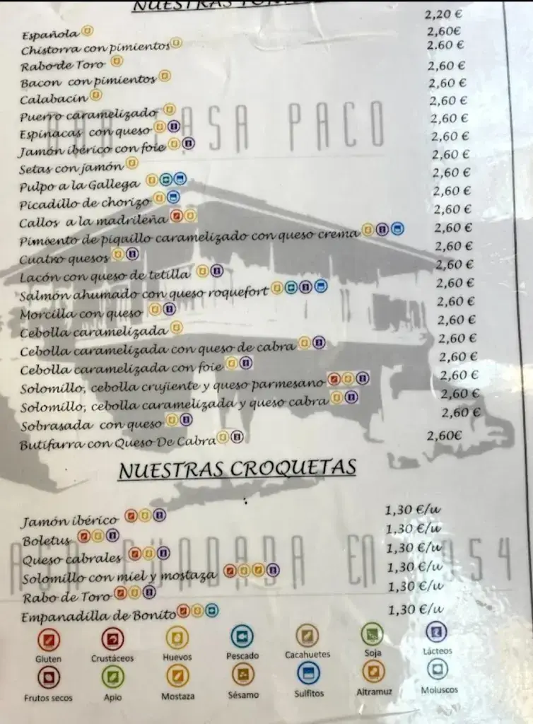 Menu_Restaurante Casa Paco_Stein_image_2