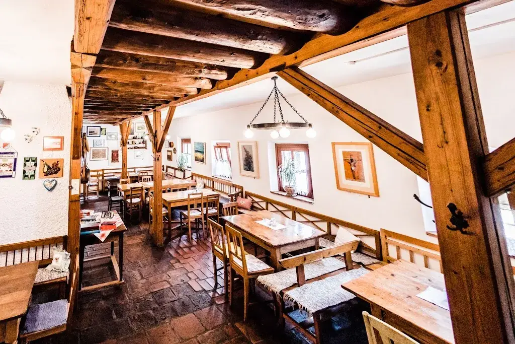 Schankhaus in Schwalbenhof Guttmann ristorante a Weiden am See