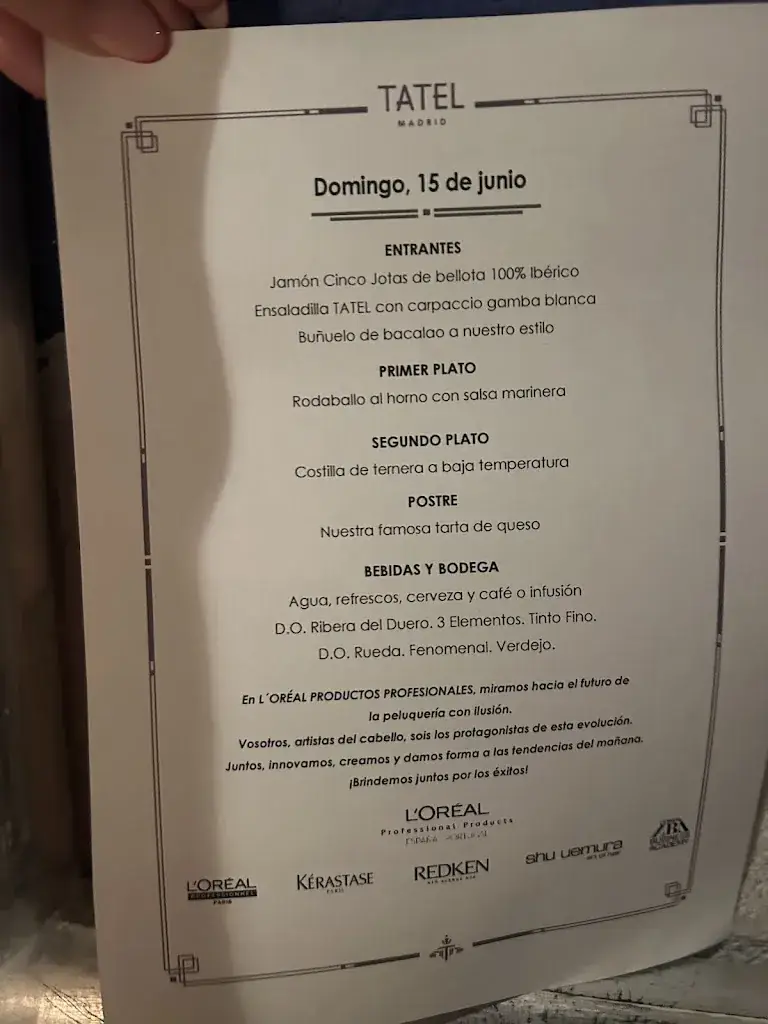 Menu_Tatel Madrid_Thal_image_1