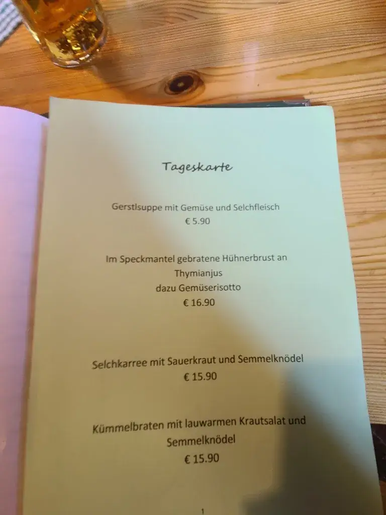 Menu_Wirtshaus am See, Billiani_Traboch_image_3