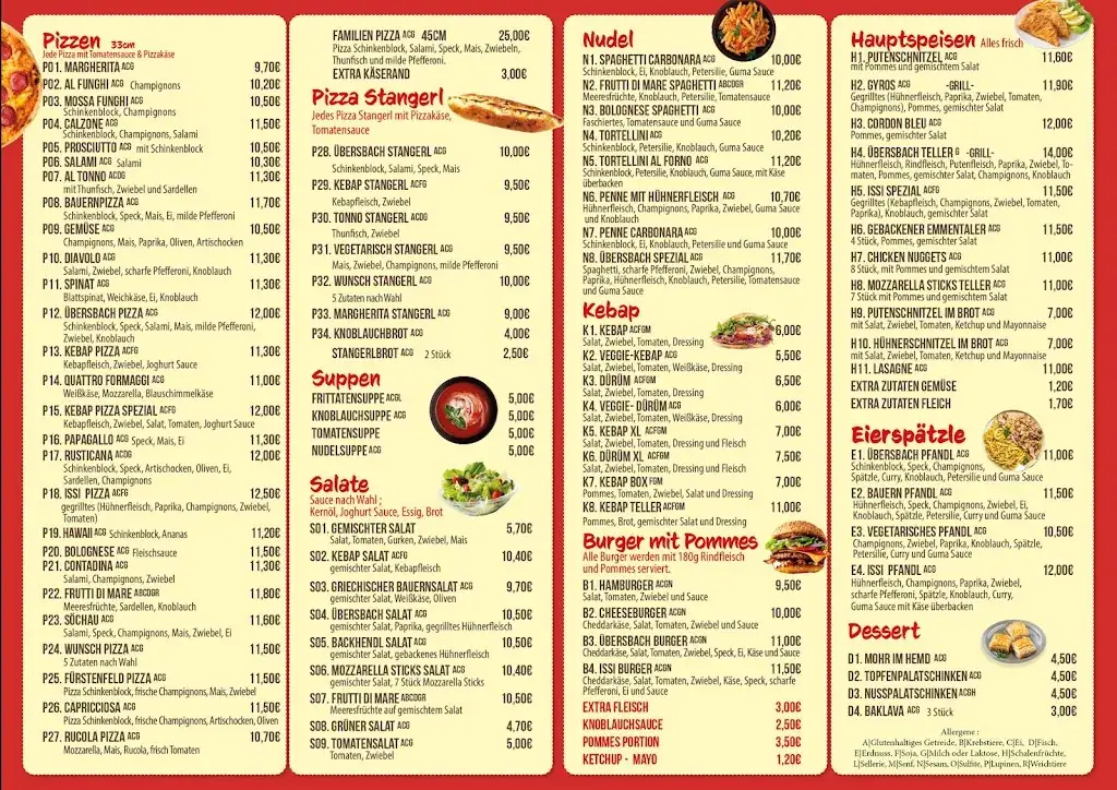Menu_Pizzeria Übersbach_Übersbach_immagine_1