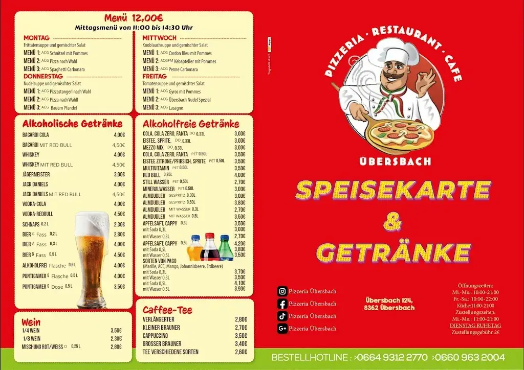 Menu_Pizzeria Übersbach_Übersbach_immagine_2