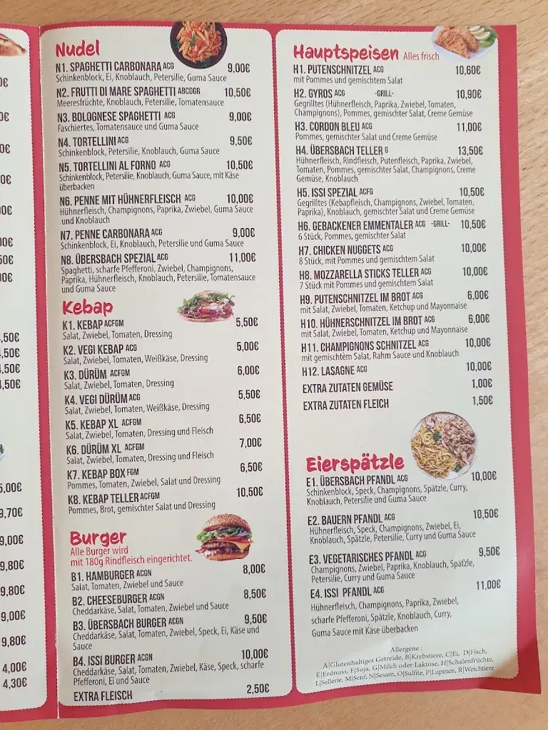 Menu_Pizzeria Übersbach_Übersbach_immagine_4