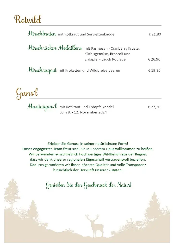 Menu_Gasthaus Aigner Turnau 