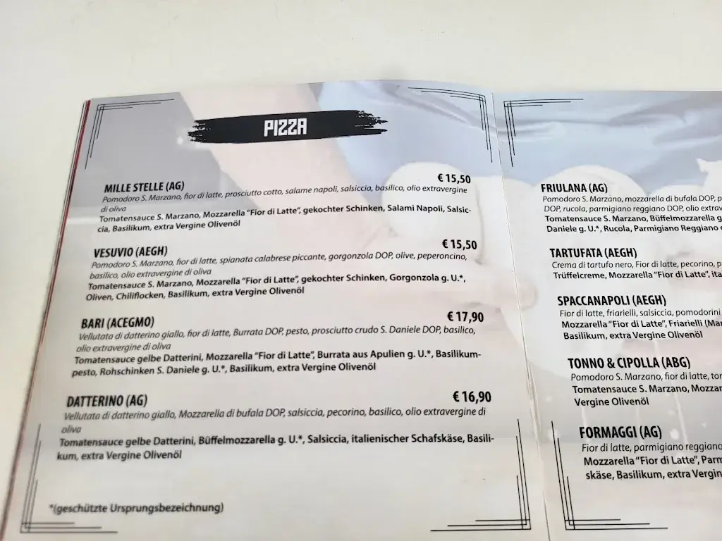 Menu_Tarantella - Pizza Pasta Napoli_Trofaiach_immagine_2