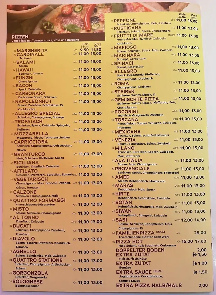 Menu_Pizzeria Allegro_Trofaiach_image_1