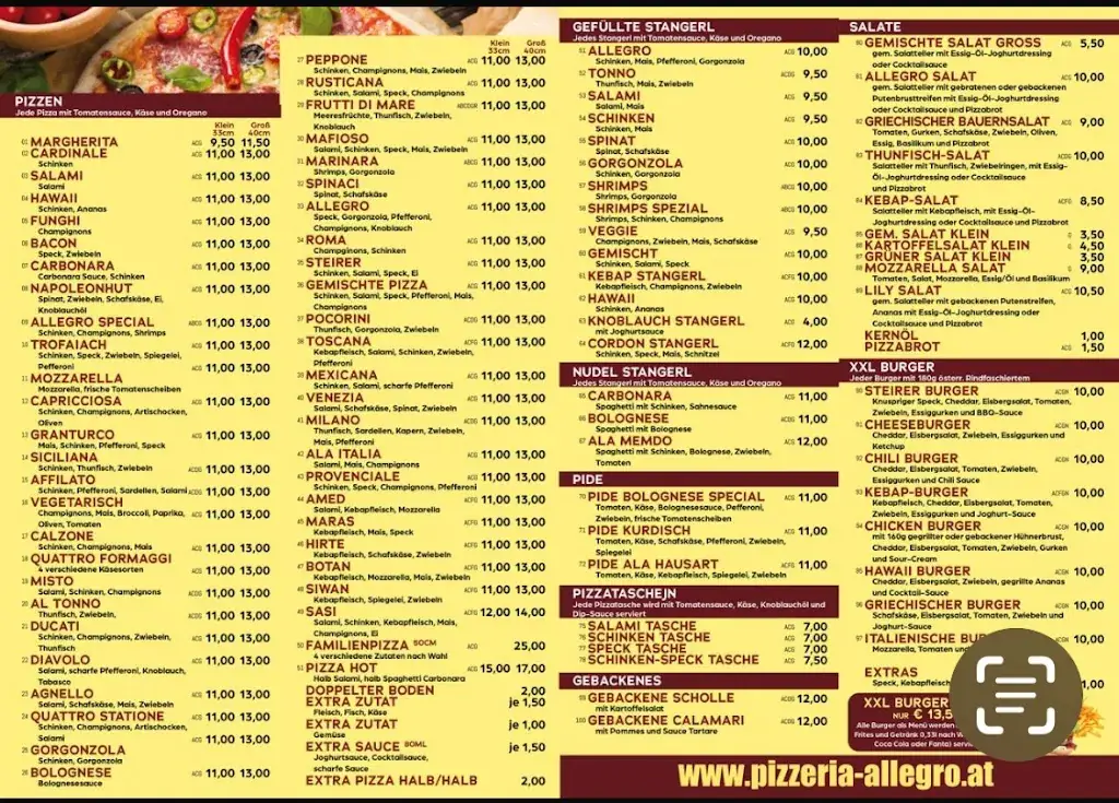 Menu_Pizzeria Allegro_Trofaiach_image_4