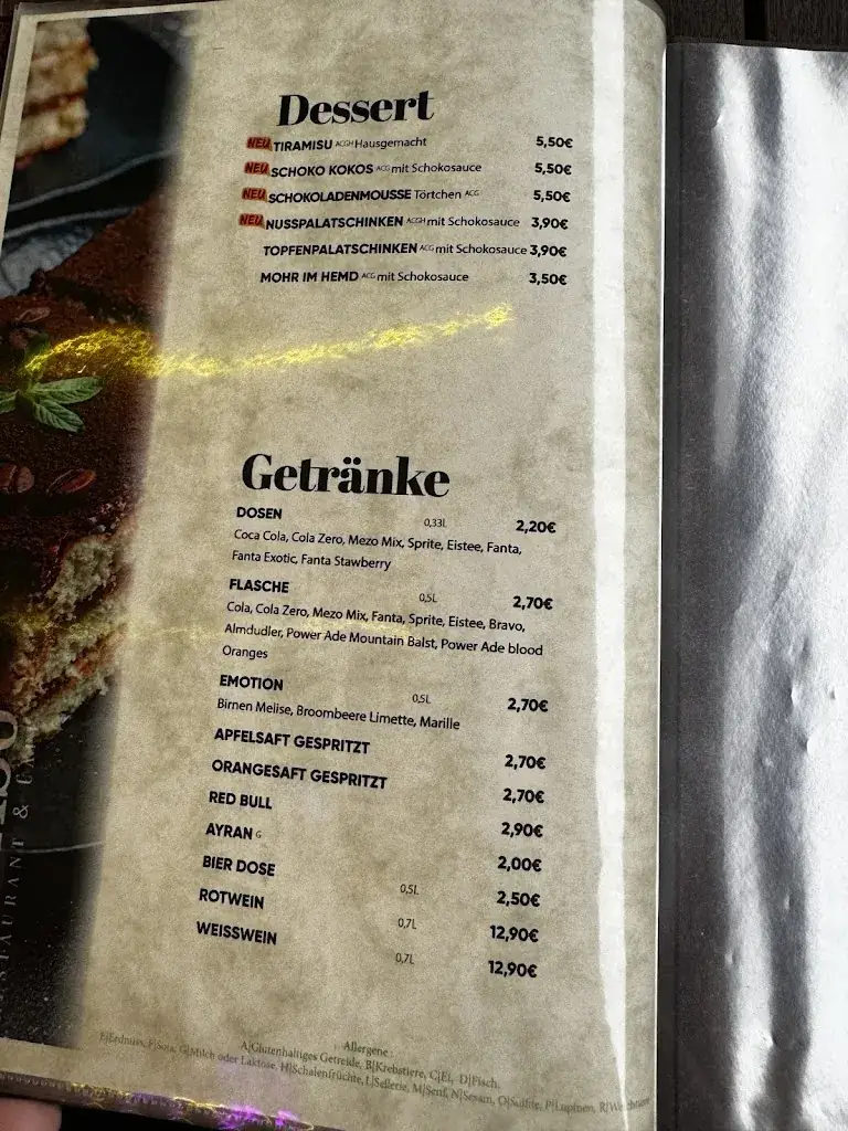 Menu_Restaurant Pizzeria Arena Werndorf_Werndorf_immagine_4