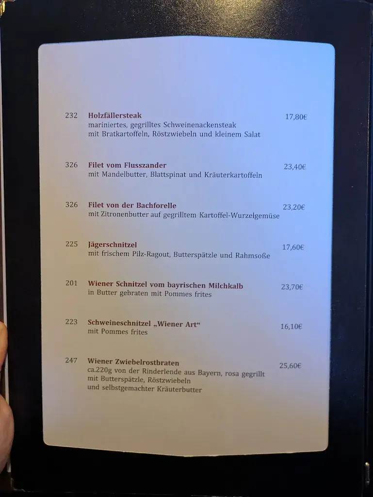 Menu_Gasthof Schweiger_Wies_immagine_4