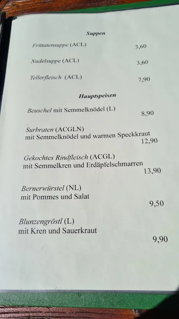 Menu_Gasthaus Auf Der Wies_Wies_immagine_1