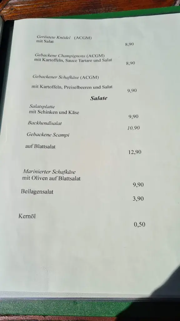 Menu_Gasthaus Auf Der Wies_Wies_immagine_2