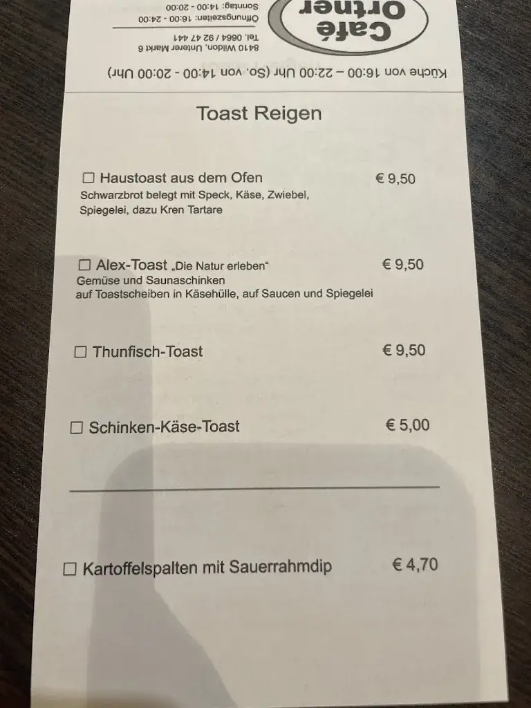 Menu_Café Ortner_Wildon_immagine_2