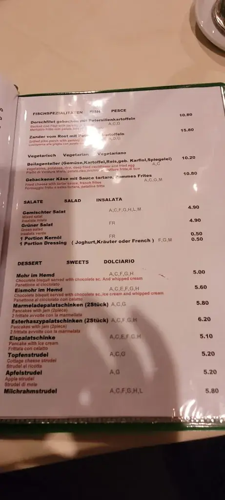 Menu_Gasthaus zur Römersiedlung_Weichselbaum_image_1