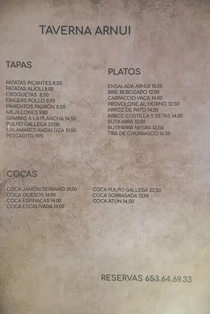 Menü_Taverna Arnui_Ainet_Bild_1