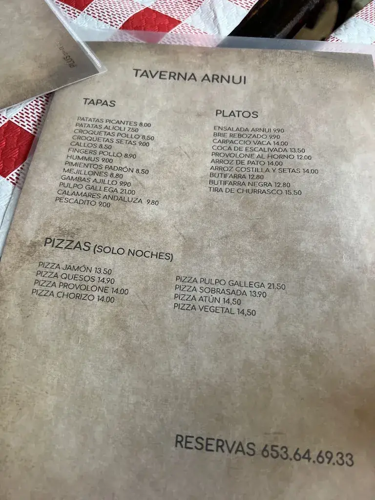 Menü_Taverna Arnui_Ainet_Bild_2