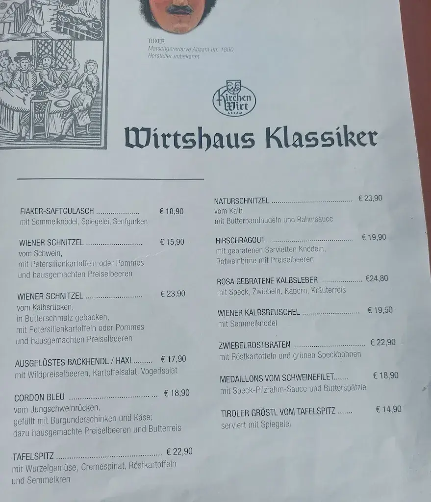 Menü_Kirchenwirt Absam_Absam_Bild_2