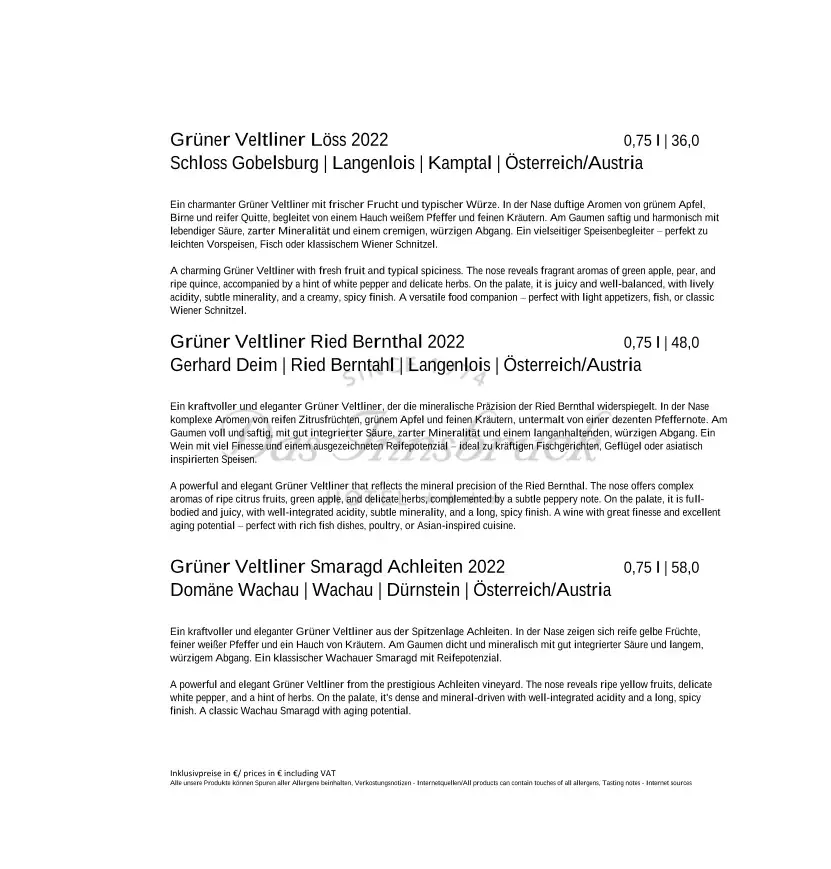 Menu_Restaurant Das Innsbruck_Amras_image_4