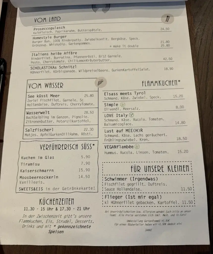 Menu_SCHOLASTIKA - SeeMomente am Achensee_Achenkirch_immagine_1