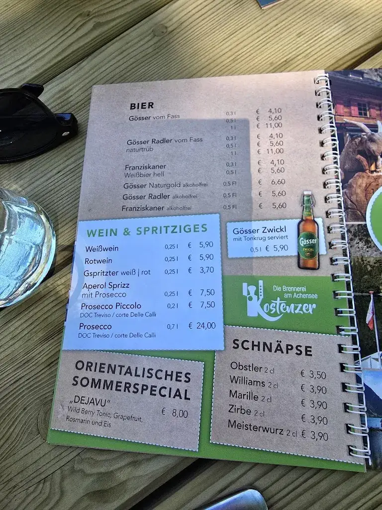 Menu_Gasthaus Gaisalm_Achenkirch_immagine_1