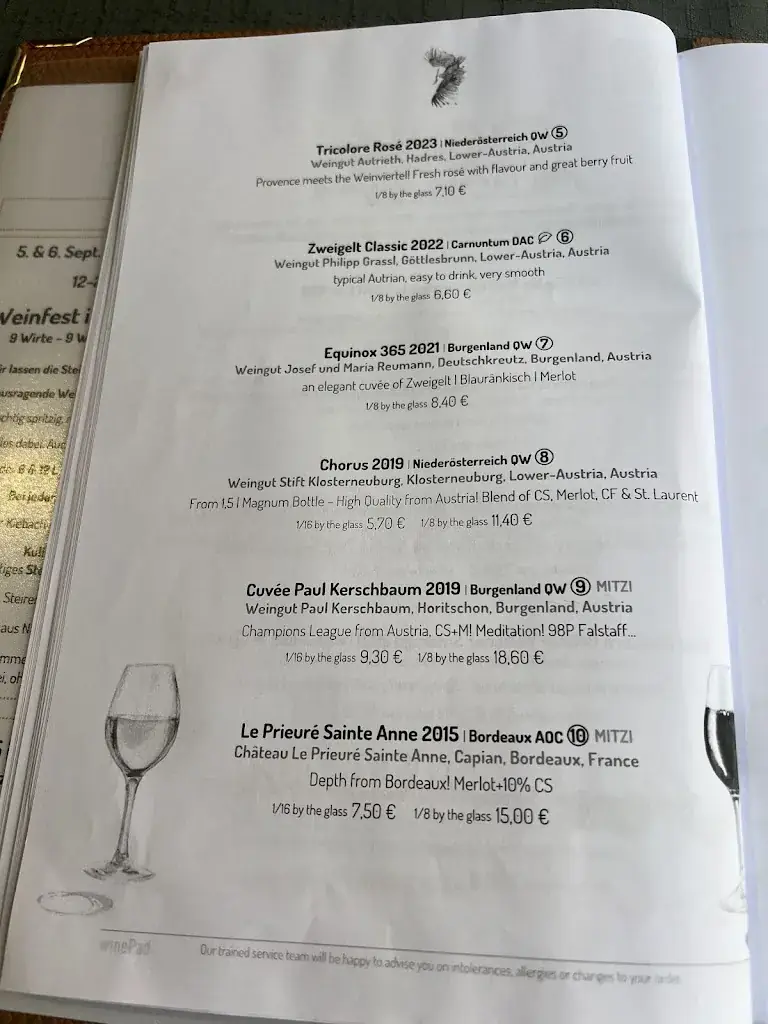 Menu_Restaurant Goldener Adler Innsbruck_Amras_immagine_4