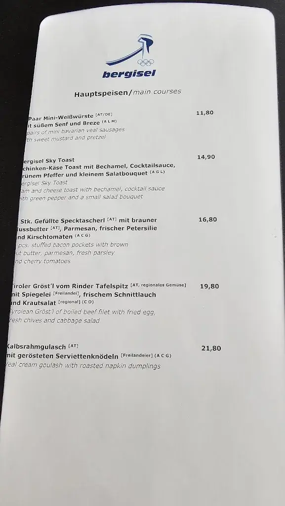 Menu_Bergisel Sky_Amras_immagine_1