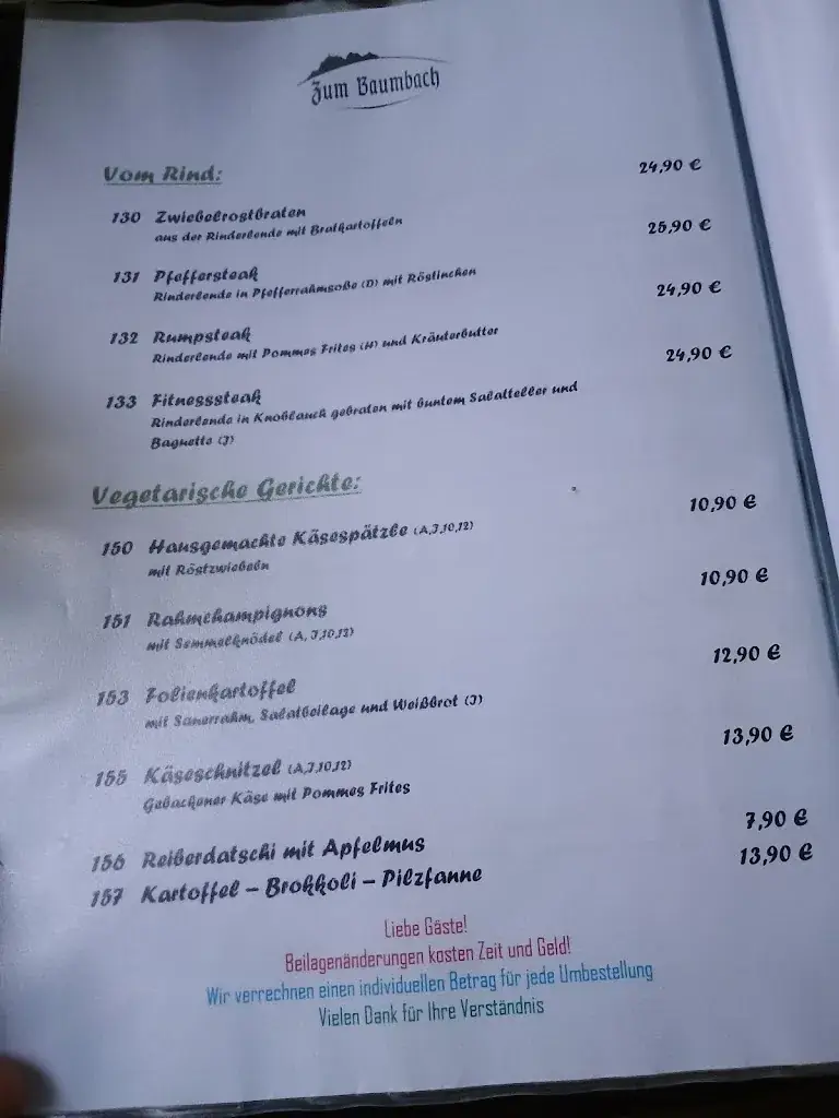 Menu_Gasthaus Zum Baumbach_Aschau_immagine_3