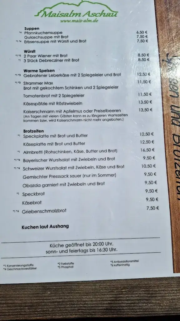 Menu_Mais-Alm_Aschau_image_4