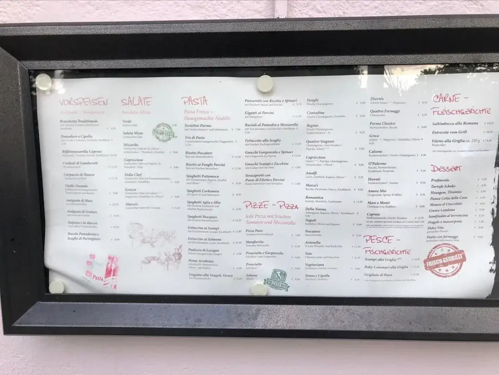 Menu_Ristorante Marco's_Aschau_immagine_1