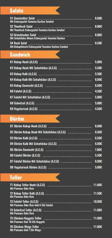 Menu_Rush Pizzeria Kebap Haus_Wulkaprodersdorf_image_4