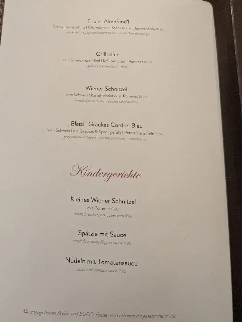 Menu_Restaurant Märzenklamm - Zillertal_Aschau im Zillertal_image_3