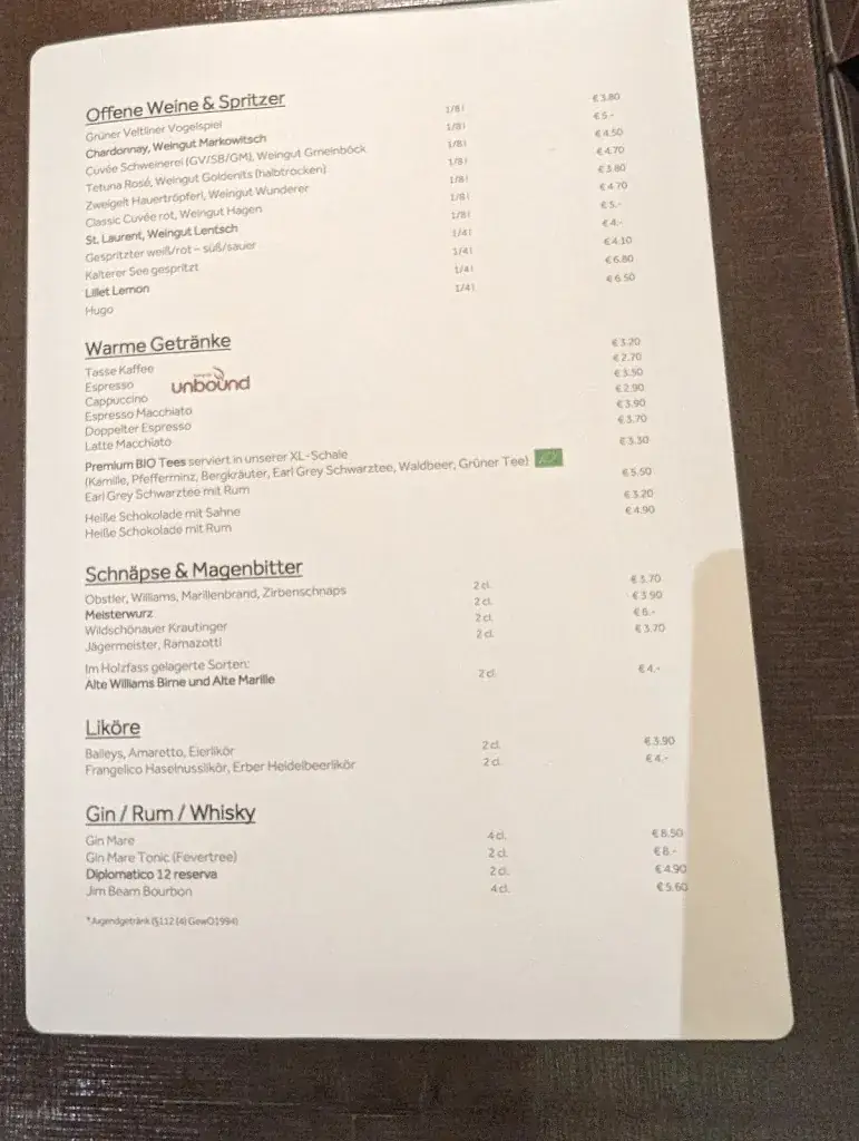 Menu_Restaurant Märzenklamm - Zillertal_Aschau im Zillertal_image_4