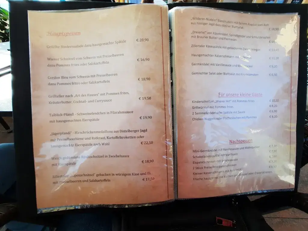 Menu_Almgasthof Talblick_Aschau im Zillertal_image_1