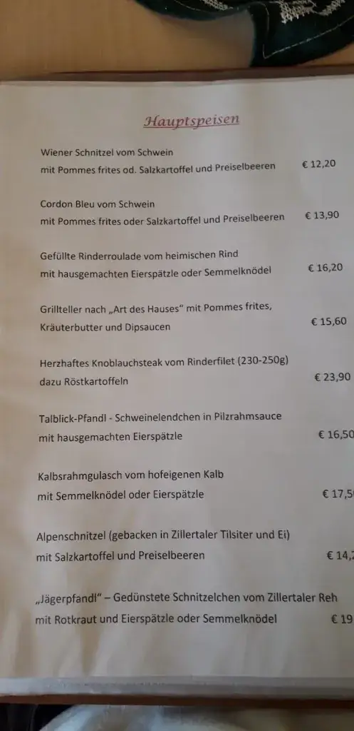 Menu_Almgasthof Talblick_Aschau im Zillertal_image_3