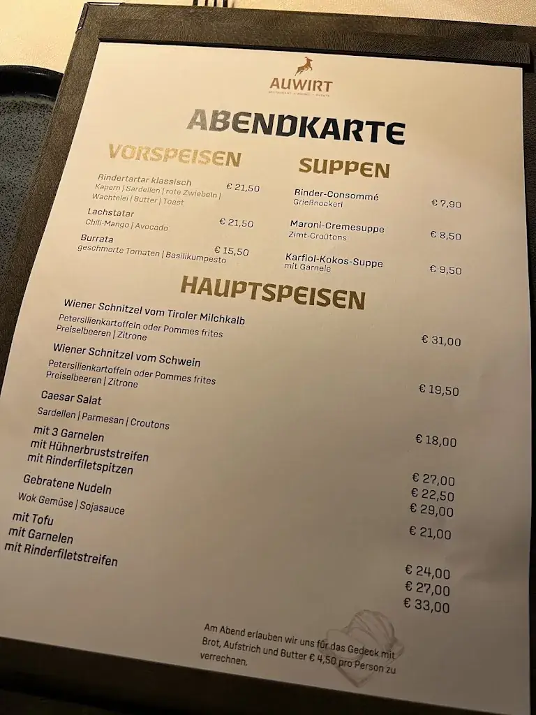 Menu_Gasthof Auwirt_Aurach_immagine_2