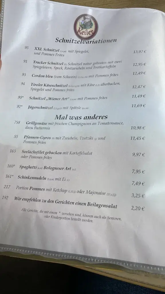 Menu_Landgasthof Fränkische Stuben_Aurach_immagine_4