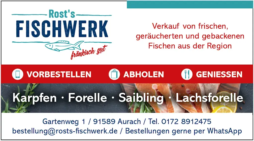 Rost's Fischwerk restaurant à Aurach