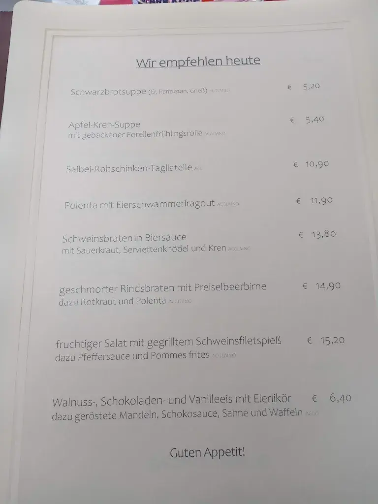 Menu_Thurntaler Rast - Almgasthaus & Ferienwohnungen_Außervillgraten_image_4